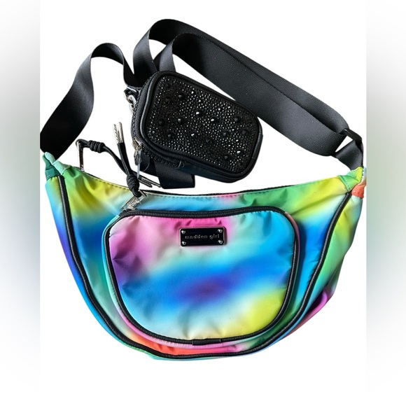 Madden Girl Tie-Dye Crossbody Bag with Adjustable Strap - Picture 1 of 3
